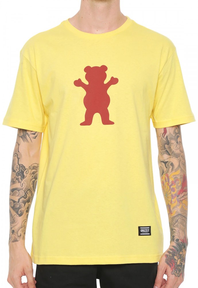 CAMISA-basica-marca-GRIZZLY-OG-BEAR-cor-amarelo-estamapa-estilo-skate-sucata-brazil-maua-moda-skatista-streetwear-2