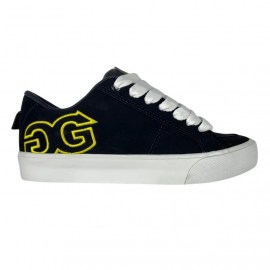 TENIS-DOUBLE-G-original-LINHA-Record-Cor-preto-amarelo-loja-estilo-skate-sucata-brazil-maua-moda-skatista-streetwear-