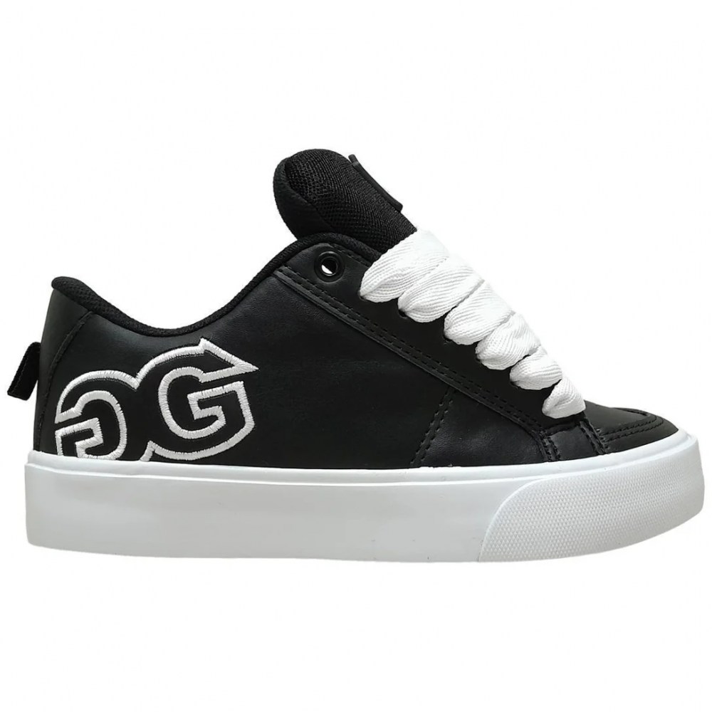 TENIS-DOUBLE-G-original-LINHA-Record-Cor-preto-branco-loja-estilo-skate-sucata-brazil-maua-moda-skatista-streetwear-3