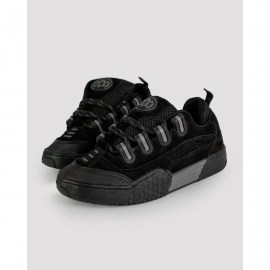 TENIS-QIX-LINHA-HEXAGON-Cor-COURO-NOBUCK-preto-preto-sucata-brazil-moda-maua-skatista-streetwear-2