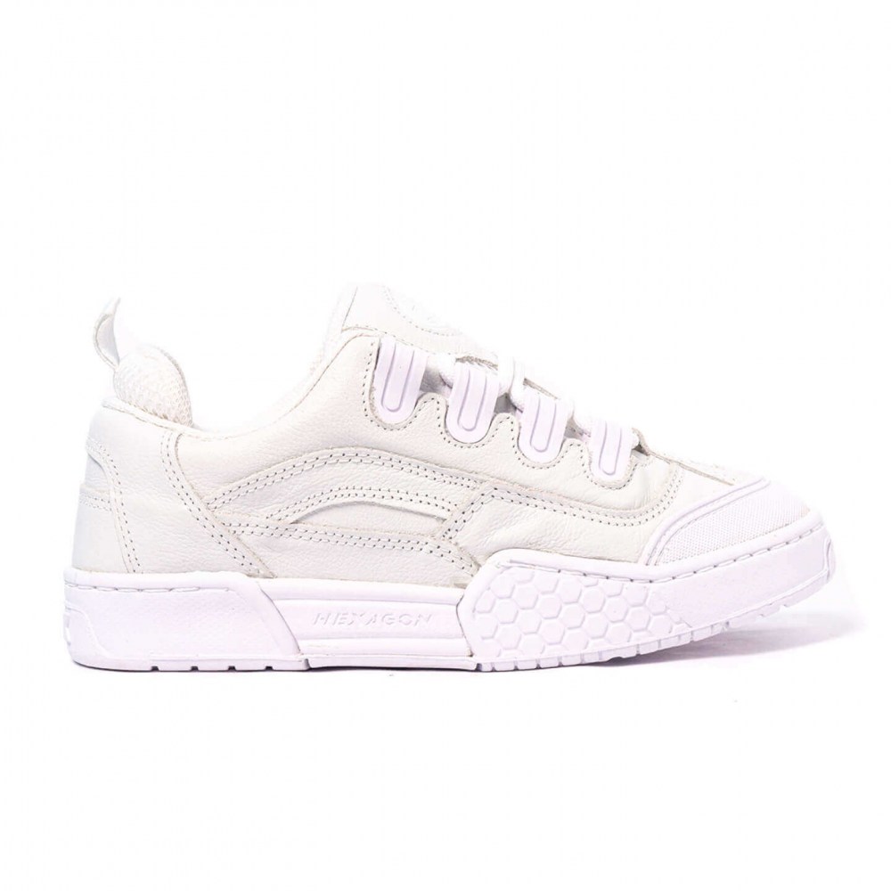TENIS_QIX_LINHA_HEXAGON_C0R_COURO_NOBUCK_BRANCO_sucata_brazil_moda_skatista_streetwear