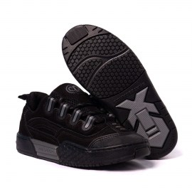 TENIS_QIX_LINHA_HEXAGON_C0R_COURO_NOBUCK_preto_preto_sucata_brazil_moda_skatista_streetwear_2
