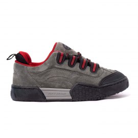 TENIS_QIX_LINHA_HEXAGON_COURO_CAMURCA_C0R_CINZA_CHUMBO_PRETO_sucata_brazil_moda_skatista_streetwear_1