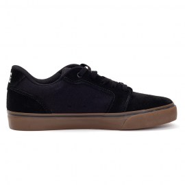 TÊNIS_marca_DC_linha_ANVIL_LA_BLACK_GUM_estilo_anos_90_cor_preto_marrom_CAMURÇA_sukata_brazil_maua_moda_skatista_streetwear_2