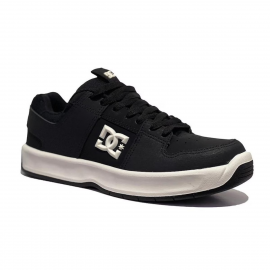 TÊNIS_marca_DC_linha_LYNX_ZERO_cor_BLACK_white_preto_branco_sukata_brazil_maua_moda_skatista_streetw