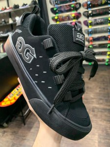 Tênis-Double-G-original-Big-Monster-Nobuck-Robusto-Cadarço-Largocor-preto-all-black-sukata-brazil-maua-moda-skatista-streetwear-1