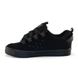 Tênis-Double-G-original-Big-Monster-Nobuck-Robusto-Cadarço-Largocor-preto-all-black-sukata-brazil-maua-moda-skatista-streetwear-5