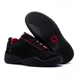 Tênis_Qix_Contest_01_Preto_com_vermelho_sola_sukata_Brasil__streetwear_moda_skatista_214