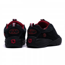 Tênis_Qix_Contest_01_Preto_com_vermelho_sukata_Brasil__streetwear_moda_skatista